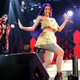 Offset (L) and Cardi B perform onstage during 102.7 KIIS FM’s Jingle Ball 2018 on November 30, 2018 in Inglewood, California.